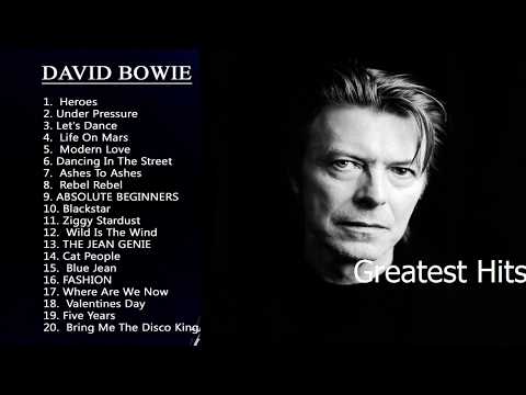 Greatest Hits David Bowie 2017 David Bowie Best Songs.